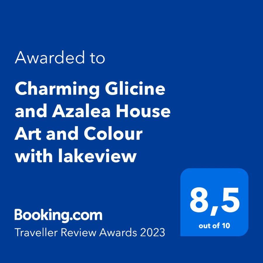 Charming Glicine And Azalea House Art And Colour With Lakeview Cadenabbia Exteriér fotografie